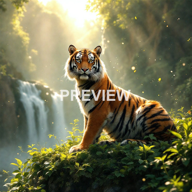 tiger-sitting-on-a-green-hill-in-front-of-a-waterfall (13)_250319165800_Filename Text 2_03873_Filename Text 3_result